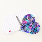 Grappig kleine vogel notitieboek (Binnen)