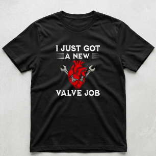 Grappig Klepbaan Hartoperatie Herstel Mannen T-shirt
