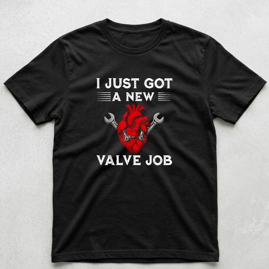 Grappig Klepbaan Hartoperatie Herstel Mannen T-shirt