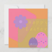 Grappig kleurige Abstracte eitjes - aangepaste tek (Voorkant)