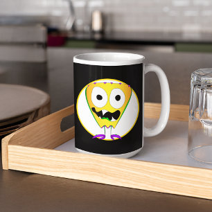 Grappig, kleurrijk, Cartoon Monster, Halloween Koffiemok