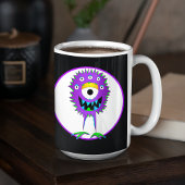 Grappig, kleurrijk, Cartoon Monster, Halloween Koffiemok