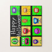 Grappig, kleurrijk, Cartoon monsters Legpuzzel (Verticaal)