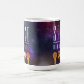 Grappig kleurrijk kruid de laatste grens magische mok (Midden)