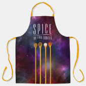 Grappig kleurrijk kruid de laatste grens Schort (Voorkant)