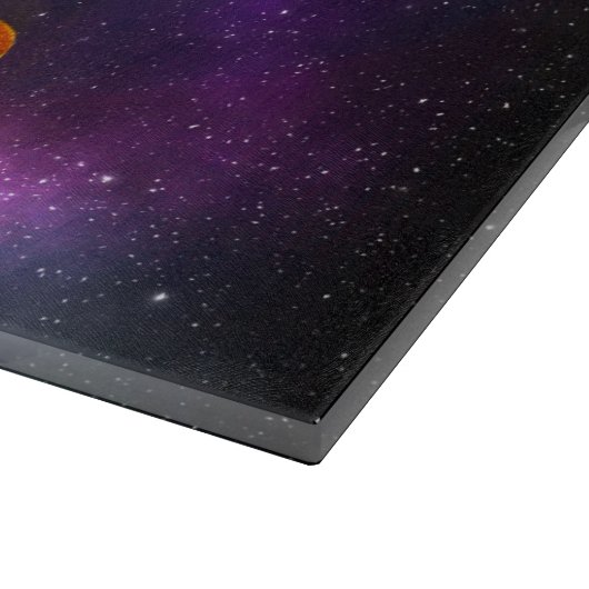 Grappig kleurrijk kruid de laatste grens snijplank (Hoek)