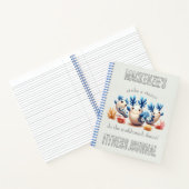 Grappig Kleurrijk Nudibranchs Dance Fitness Journa Notitieboek (Binnen)