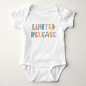 Grappig Kleurrijk Pasgeboren Outfit Schattig Beper Romper (Voorkant)