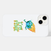 Grappig Klimaatverandering Aarde "Ik ben in orde"  Case-Mate iPhone Case (Achterkant (horizontaal))