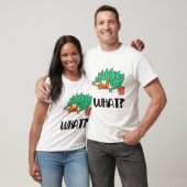 Grappig klimmen met kerstboom boven kat wat? t-shirt (Unisex)
