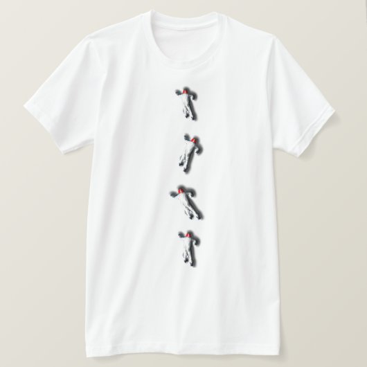 Grappig klimmen t-shirt (Design voorkant)