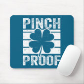 Grappig knijpbestendig jongens St. Patrick's Day s Muismat (Met muis)