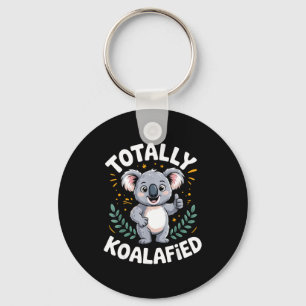 Grappig Koala-ontwerp voor mannen vrouwen jongens Sleutelhanger