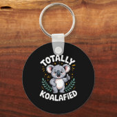 Grappig Koala-ontwerp voor mannen vrouwen jongens Sleutelhanger (Voorkant)