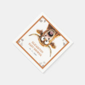 Grappig Koe Baby shower Servet (Hoek)