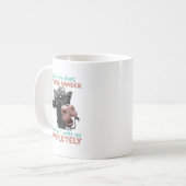 Grappig Koe, niet alleen mijn mand Wander Koffiemok (Voorkant links)