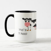 Grappig Koe niet in de goede Mok (Links)