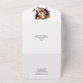 Grappig koe verrassingsfeestje diner dans all in one uitnodiging (Buitenkant)