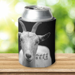 Grappig koel geitengeluid "mijn bier" monogram blikjeskoeler