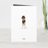 Grappig Koel Hond/Laboratorium van Groep Kaart (Achterkant)