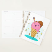 Grappig Koel Schattige Ijs Planner (Display)