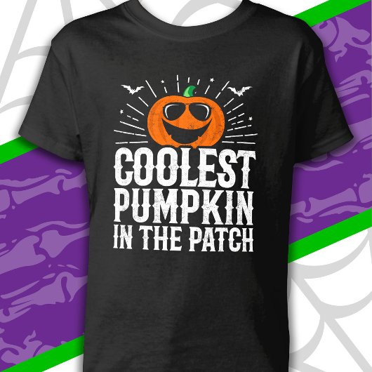 Grappig koelste pompoen in de patch halloween part t-shirt