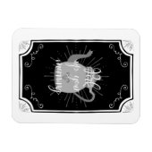 Grappig Koffie Antiek Keuken Teken Magneet (Horizontaal)