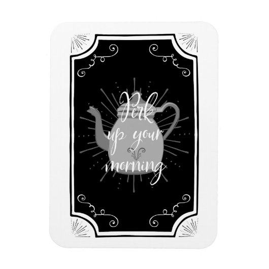 Grappig Koffie Antiek Keuken Teken Magneet (Verticaal)