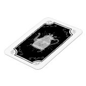 Grappig Koffie Antiek Keuken Teken Magneet (Linkerzijde)