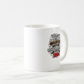 Grappig koffie citaten mok ontwerp (Voorkant rechts)