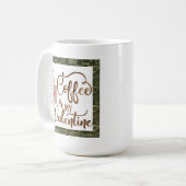 Grappig koffie is mijn Valentijn Koffiemok (Voorkant links)