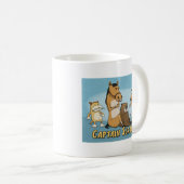 Grappig koffie-mok: Kapitein Scratchy Koffiemok (Voorkant rechts)