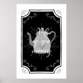 Grappig Koffiebord Poster (Voorkant)