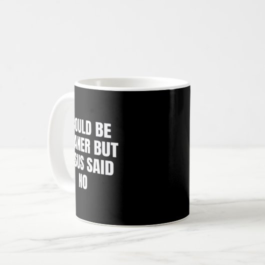 Grappig Koffiemok (Voorkant links)