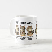 Grappig koffiemok (Voorkant links)