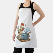 Grappig Koken Kip Schort – Hen maken soep (Insitu)
