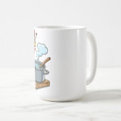 Grappig Koken Kip Schort – Hen maken soep Koffiemok (Voorkant rechts)