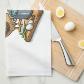 Grappig Koken Kip Schort – Hen maken soep Theedoek (Quarter Fold)