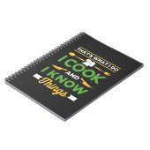 Grappig Koken Notitieboek (Linkerzijde)