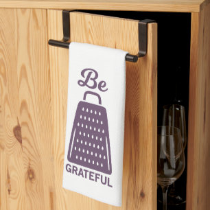 Grappig koken pun zijn grateful theedoek