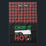 Grappig koken, snoep... alsof het heet rood geplak theedoek<br><div class="desc">Grappig en cool keukenhanddoek om het koken leuker te maken. Gepersonaliseerd geschenk voor familie en vrienden die graag koken, bakken en een nieuw recept proberen in de keuken. Pas de formulering aan zodat deze bij uw gelegenheid past. U kunt het Hulpmiddel van het Ontwerp gebruiken om het doopvonttype, de doopvontkleur...</div>