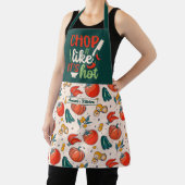 Grappig koken, zoals het heet vegetable Pattern is Schort (Insitu)