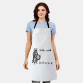 Grappig koksschort voor koks All-Over Print Schort (Gedragen)