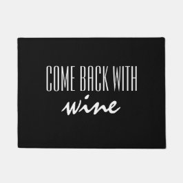 Grappig, kom terug met Wine Black en White door Ma Deurmat