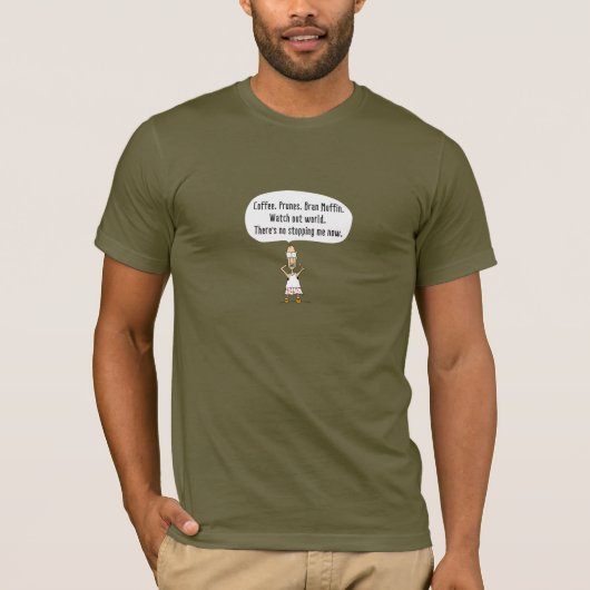 grappig komisch Basic T-Shirt (Voorkant)