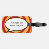 Grappig komisch boek dat ik hier persoonlijk ben bagagelabel (Achterkant horizontaal)