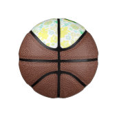 Grappig konijn dat een paasei bijt basketbal (Rechts)