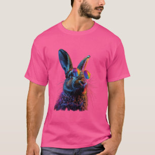 Grappig Konijn Dierenvriend Graphic Schattige Bunn T-shirt