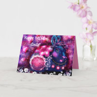 Grappig Konijn 'Glamour Bunny' Verjaardag