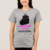 Grappig konijn met smaak Tri-Blend shirt (Voorkant)